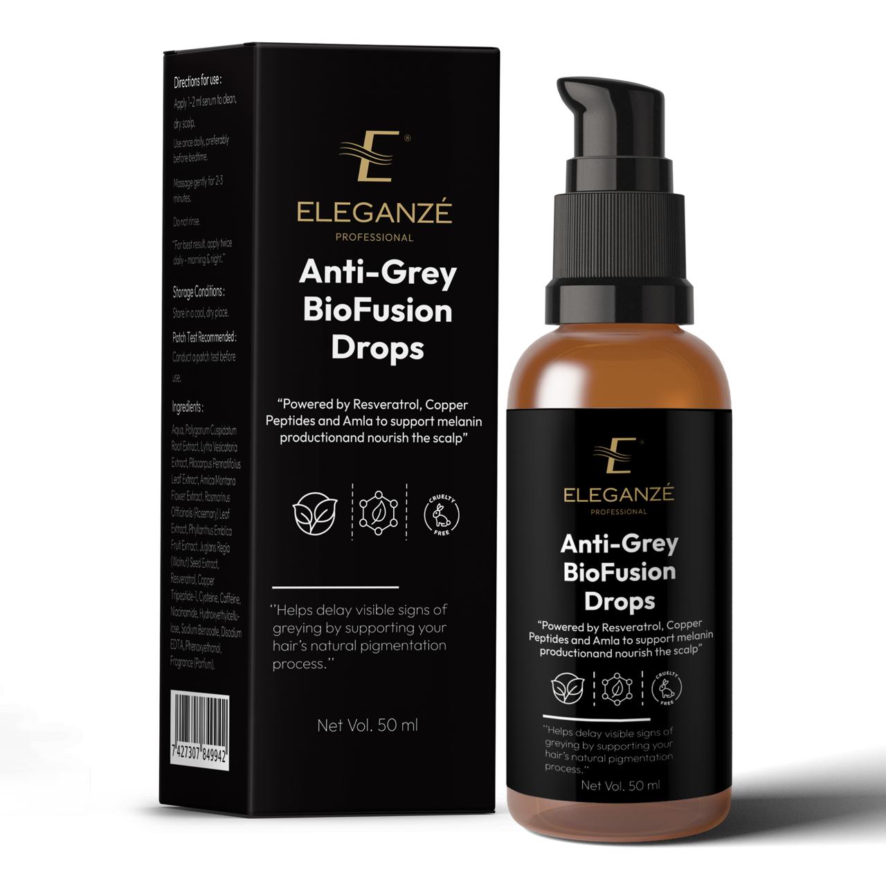Eleganzé Professional Anti-Grey BioFusion Drops – 50ml