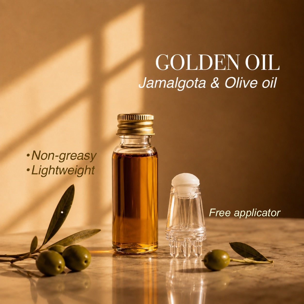 Long Hair Golden Edition - 3X Jamalgota Hair Oil